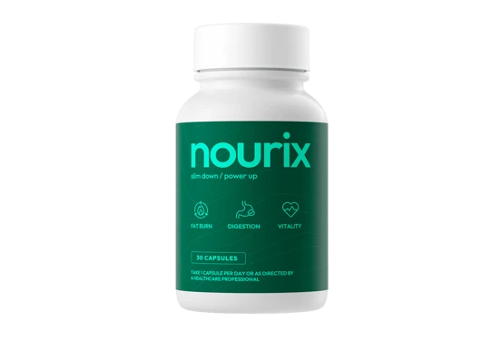 Nourix 30 dagars förbrukning - 1 flaska naturligt kosttillskott för viktkontroll och metabolisk hälsa Sverige